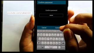 Samsung Galaxy S5 : How to remove password (Android Phone)