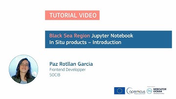 Jupyter Tutorial - Black Sea - Introduction to the Copernicus Marince Service In Situ data