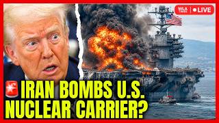 BREAKING LIVE: BRUTAL DESTRUCTION on U.S. NUCLEAR Carrier! Iran Huge Attack ‘EXPOSED’?