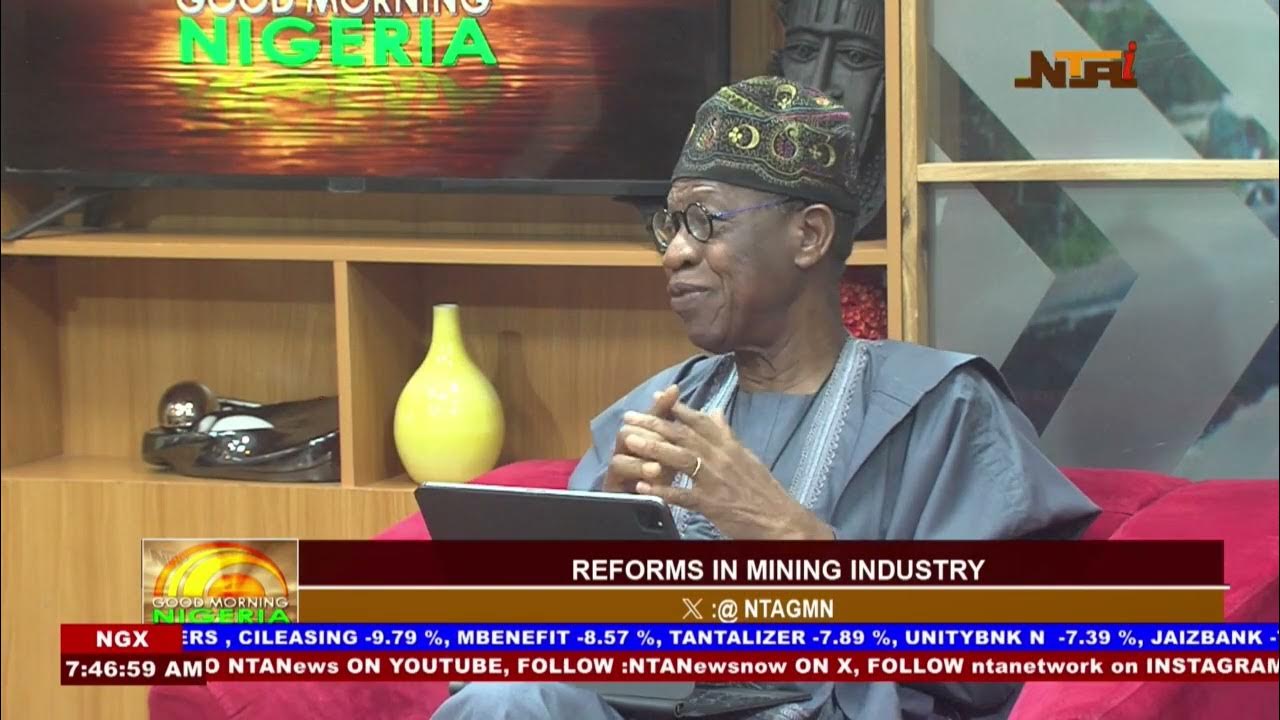 Reforms In Mining Industry | 25th April 2024 | NTA