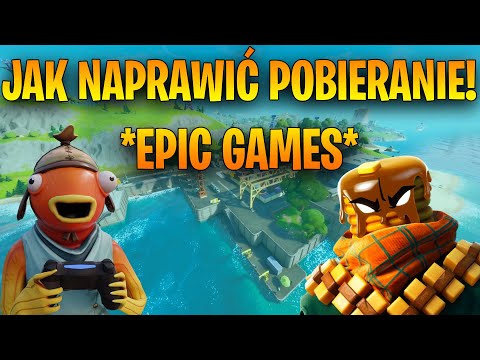 JAK SZYBCIEJ POBIERAĆ AKTUALIZACJE EPIC GAMES I FORTNITE * Jak naprawić powolne pobieranie Fortnite*