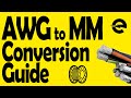 Awg to mm conversion guide  electrical world