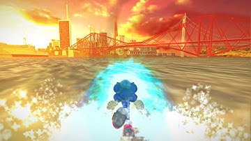 GTA San Andreas Full Map in Sonic Unleashed PC Mod (Free-Roam)