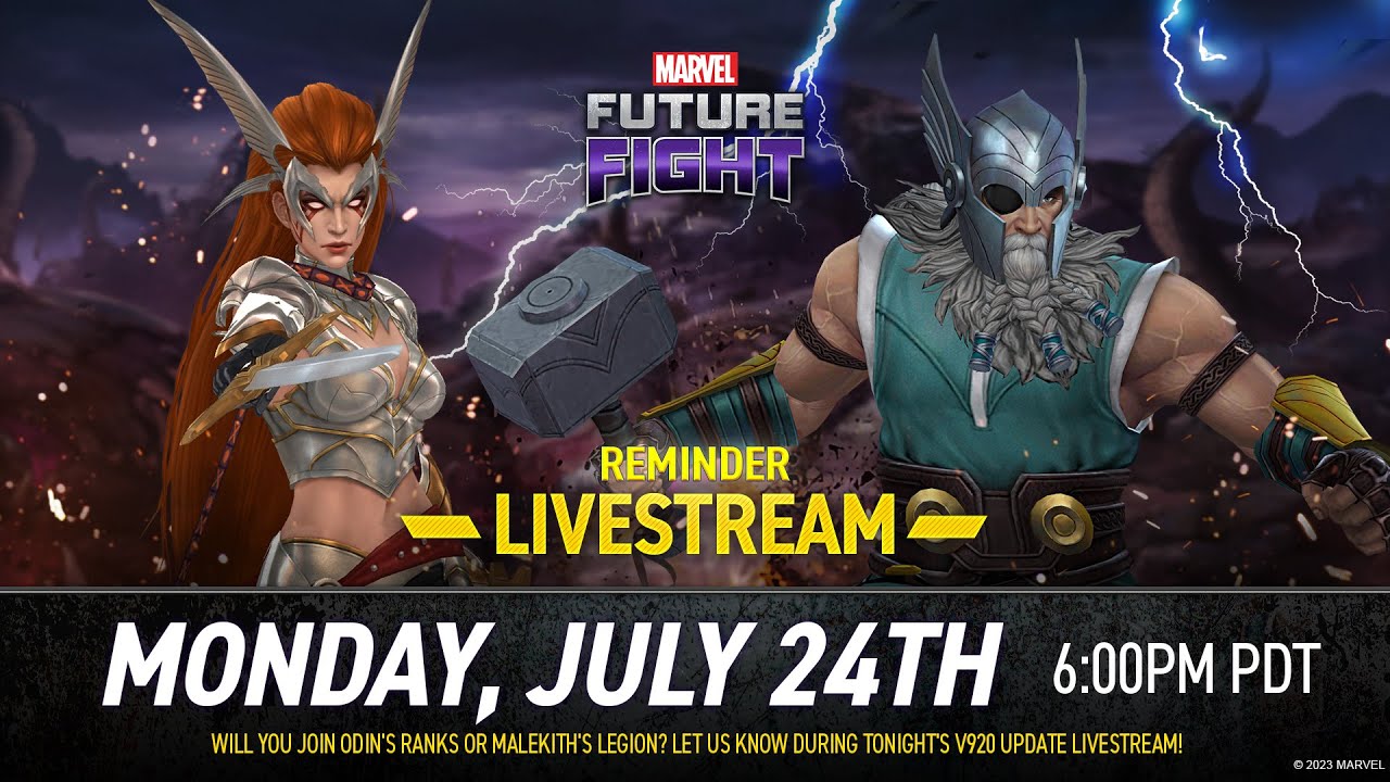 MARVEL Future Fight v920 Update Livestream