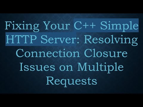 Fixing Your C+