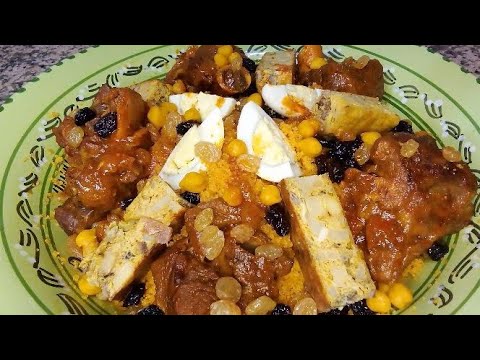 طريقة إعداد الكسكسي المعلب للمبتدئات أسهل و أنجح كسكسي