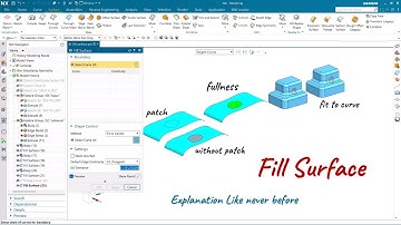 NX_Surface_Modeling | #Fill Surface | Fill Surface in NX | #nxtutorials | NX CAD | Cad2liv