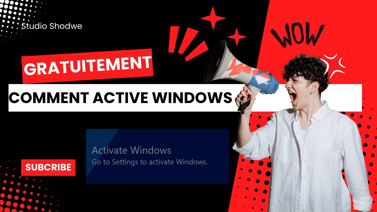 Activer Windows YouTube Activer windows youtube