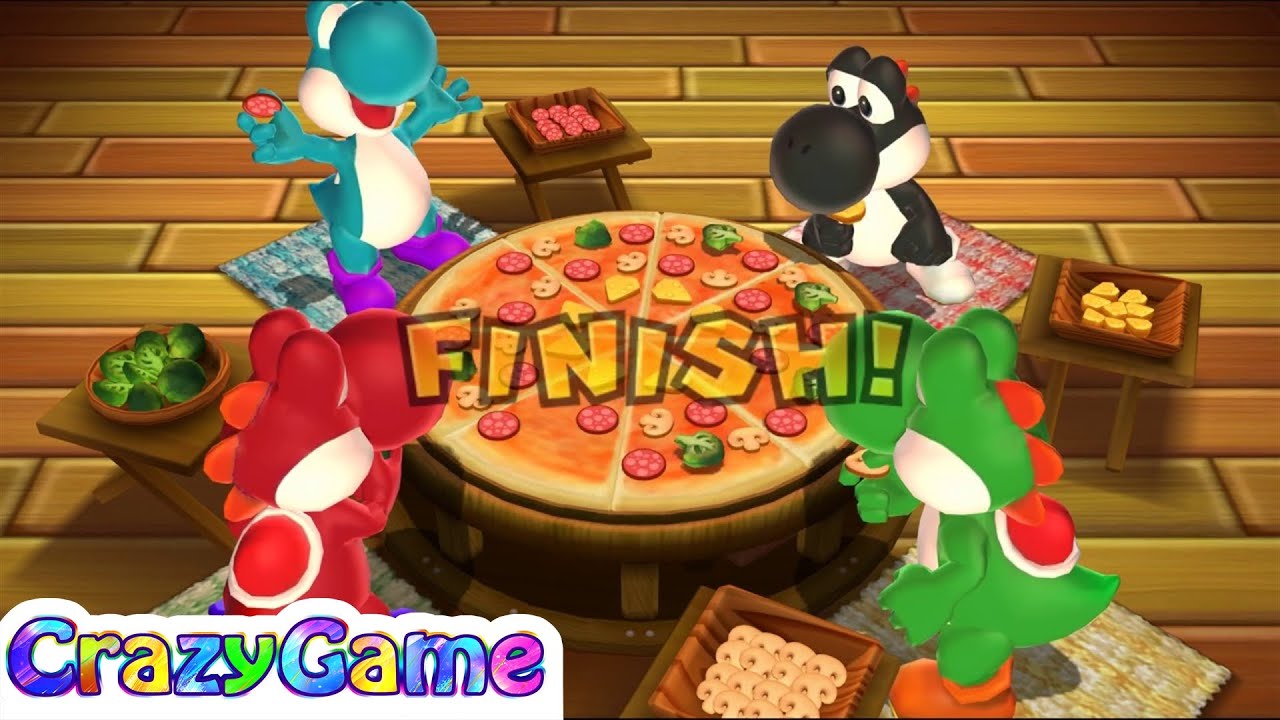 Mario Party 9 Garden Battle #14 Mario vs Waluigi vs Yoshi vs Koopa Gameplay (Master CPU)