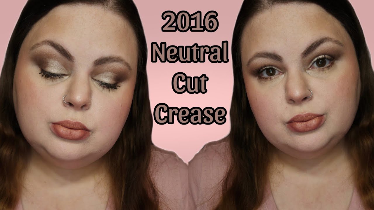 2016 Neutral Cut Crease (Makeup Tutorial) #beauty #makeup #2016makeup ...