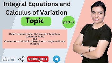 L-22||Conversion of Multiple integral into a single ordinary integral || M.Sc. Mathematics