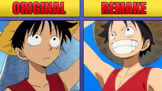 One Piece Teaser - Original Vs. Remake #onepiece #onepieceedit #luffy #luffyedit