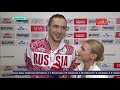 2016 Russian Nationals interviews after competition 24.12.15