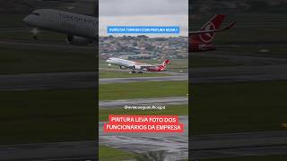 A350 DA TURKISH QUE GANHOU PINTURA NOVA reg: TC-LHH#takeoff #viral #reels #airbus #turkish