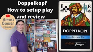 Doppelkopf How to setup play and review card game by * AmassGames * Traditional German board game 4K screenshot 2