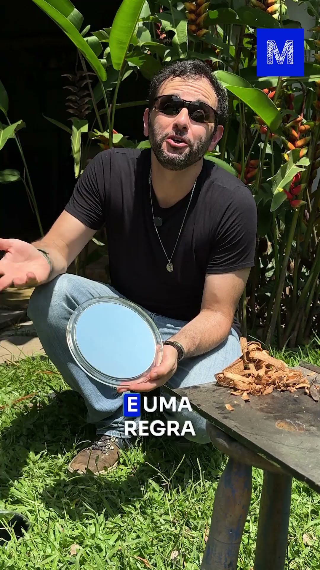 O jeito mais INSANO de fazer FOGO: com ESPELHO!