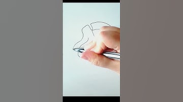 How to Draw a Bird in One Line | EASY Tutorial