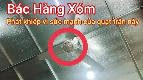 Quạt Trần Vừa Chạy Điện Lưới Vừa Chạy Điện Ắc Quy 12v Hoặc Tấm Pin 200w - Shop Solar