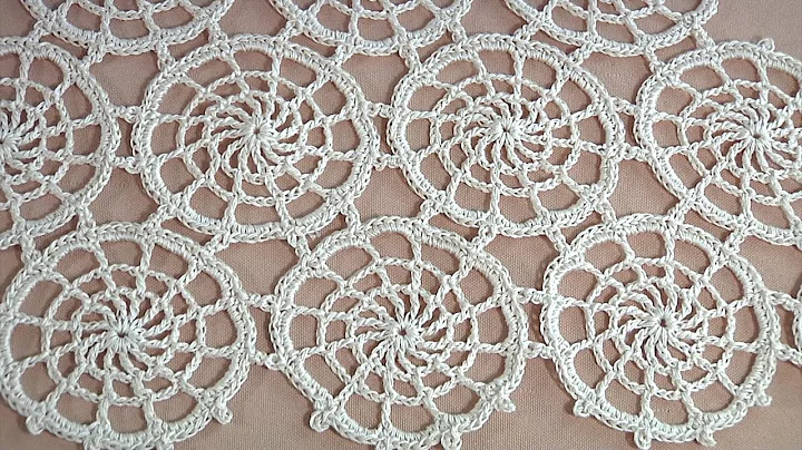 Learn to Crochet Spider Web Motif