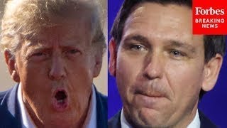 ⁣Trump’s Latest Attack On DeSantis: A Bizarre Fake Video Featuring Hitler, Soros, The Devil And Musk