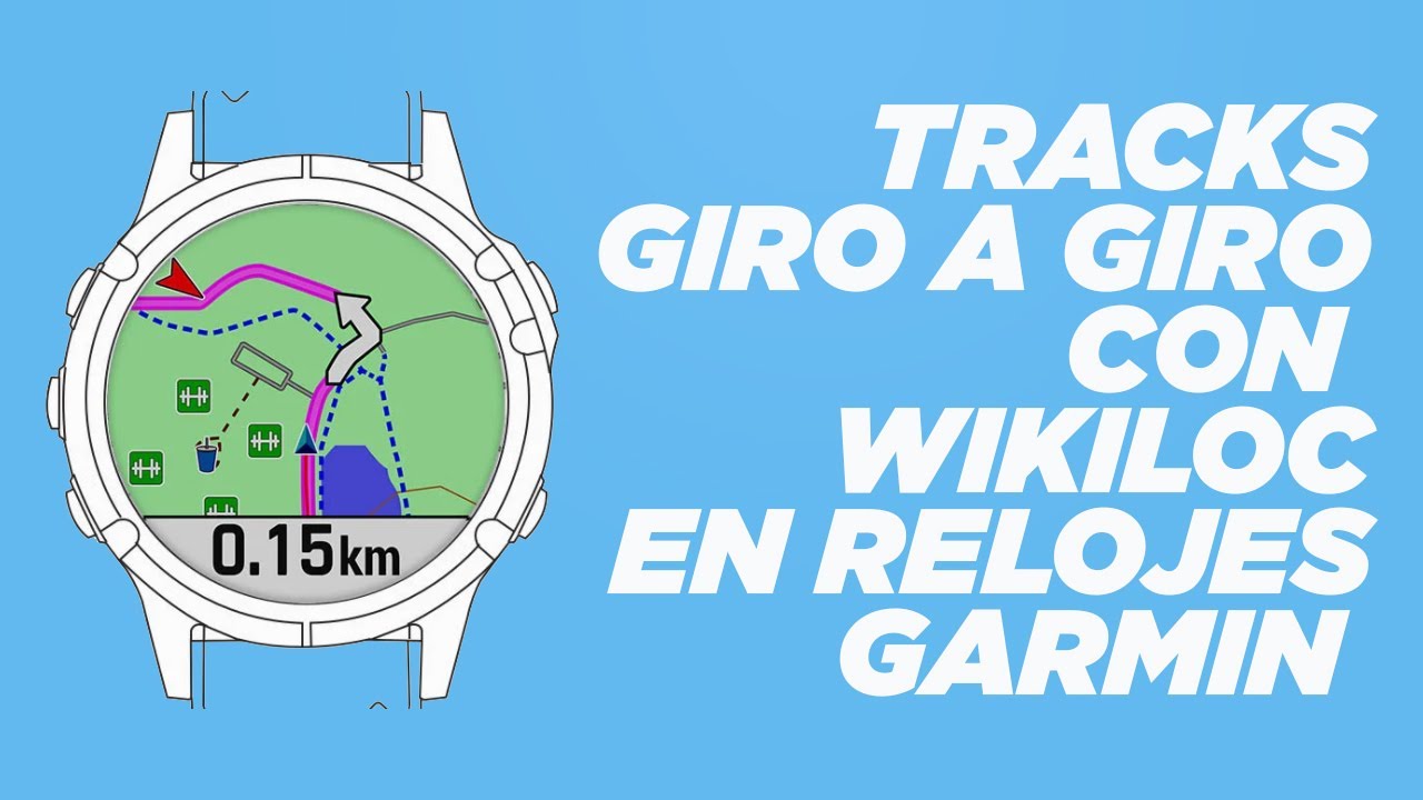 Tracks de WIKILOC con GIRO a GIRO en tu GARMIN | BeFinisher - YouTube