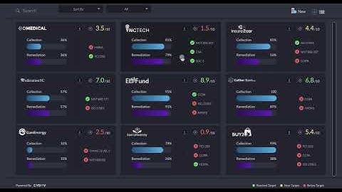 Centraleyes Feature Review - MSSP Dedicated Multi-Tenant Management Dashboard