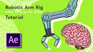 Quick Tutorial - Robotic Arm - After Effects CC 2020 - No Plugins!
