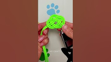 How to Tie a Perfect Diamond Knot for Keychains and Paracord Lanyards #DiamondKnot #paracordknots