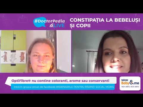 DoctorPedia: Constipatia la bebelusi si copii