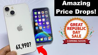 iPhone 13 & 13 Mini Big Price Drop | Flipkart & Amazon Great Republic Day Sale Coming Soon!