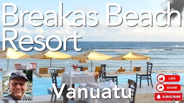 Breakas Beach  Resort Port Vila  Vanuatu