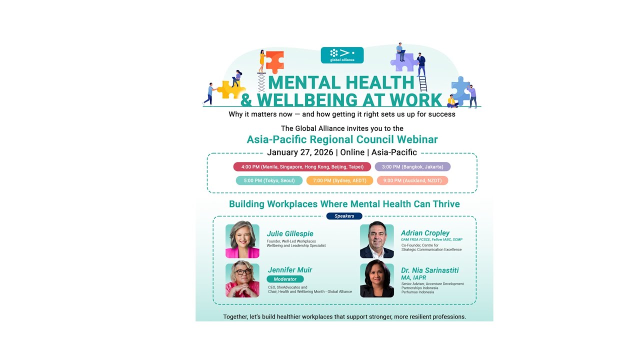 Mental Health & Wellbeing at Work - Asia Pacific Region - Global ...