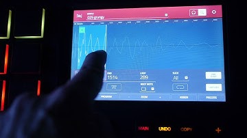 Akai MPC Touch Review - Sample Edit Float/Lag