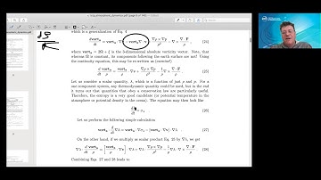 Atmospheric Dynamics (ESP-AD) Lecture 2