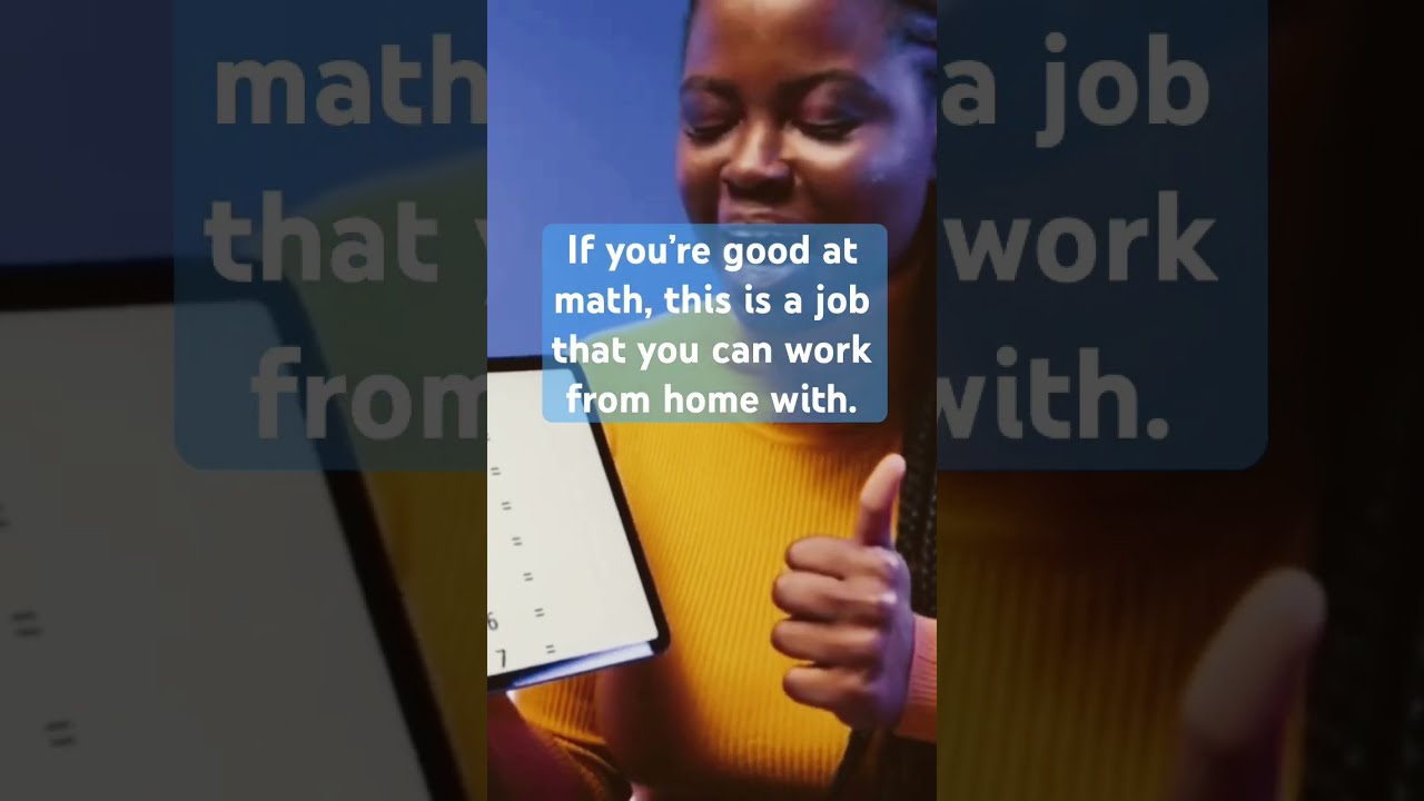 Math teachers wanting to work from home- there are online math tutoring jobs.