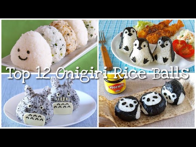 Top 12 Onigiri Rice Balls (for Picnic Potluck Bento Lunch) | OCHIKERON | Create Eat Happy :)