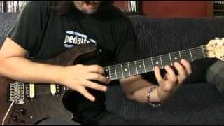 parts of Nuno Bettencourt's intro to "Mutha" - guitar lesson chords