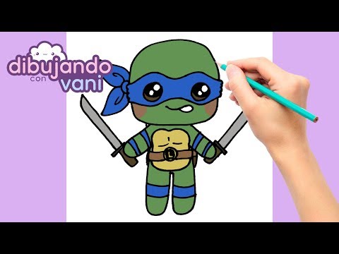 Video: Cómo Dibujar Tortugas Ninja