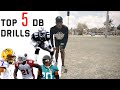 MY TOP 5 DEFENSIVE BACK DRILLS