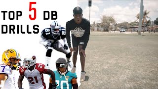 MY TOP 5 DEFENSIVE BACK DRILLS