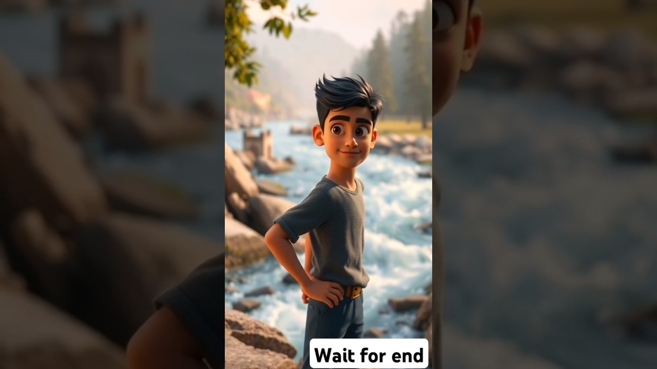 Saved Village Kids from Devastating Flood!"🤯: