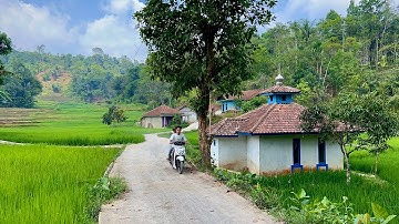 Pemandangan Indah Pagi Hari Di Desa. Suling Sunda Paling Merdu Di Jawa Barat, Garut Selatan