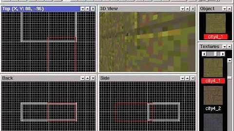 4) QOOLE-Quake + Quake 2 Level Editor Tutorial: CSG Subtraction