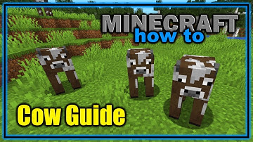 Everything About the Cow in Minecraft! | Easy Minecraft Mob Guide