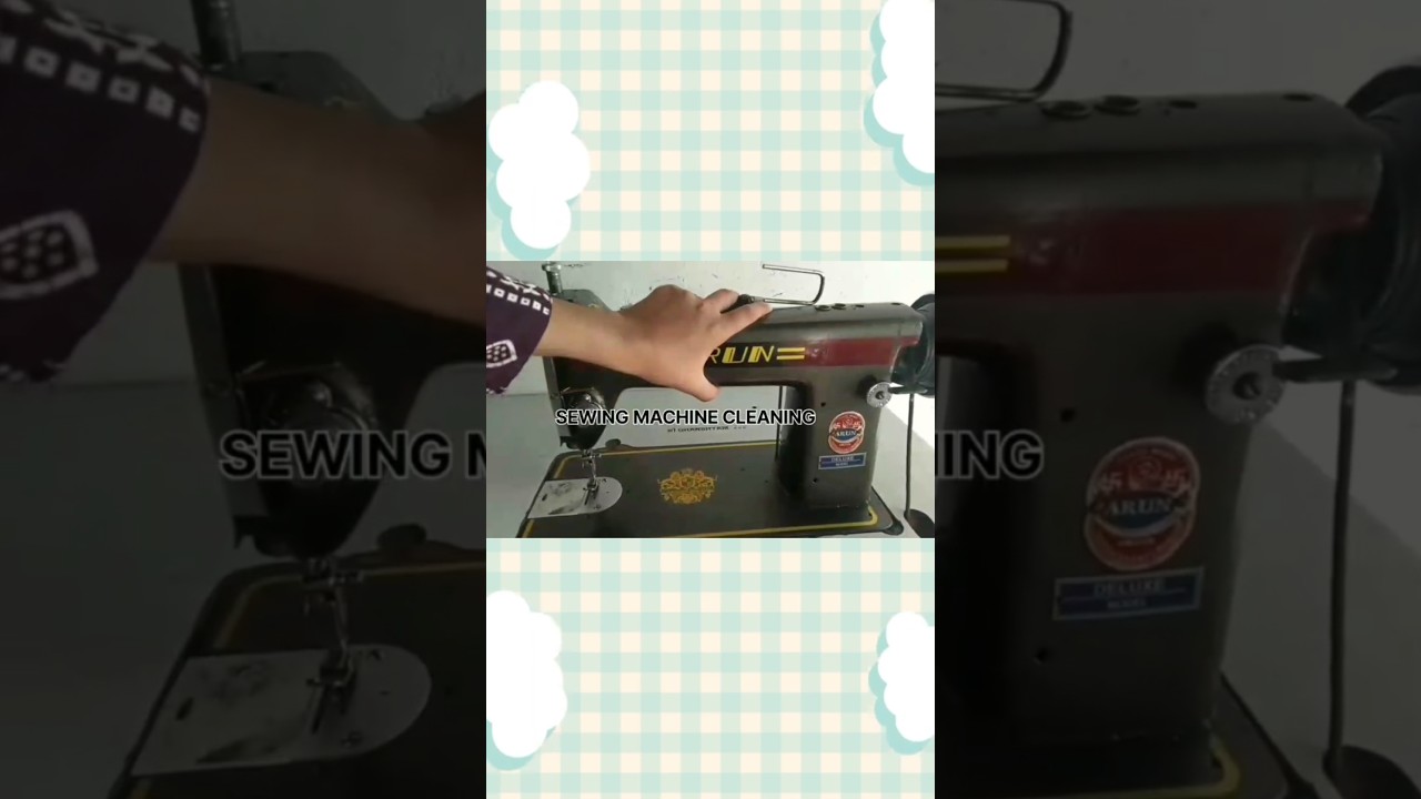 sewing machine cleaning volg 😁🪡🧵||
