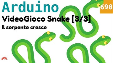 Videogioco portatile Snake con SSD1306, Joystick Shield e Arduino - 3/3 - Video 698