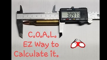 Finding C.O.A.L. cartridge over all length for bullet jump.