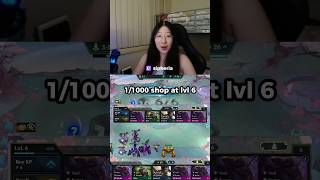 insaneee shop at lvl 6 #teamfighttactics #tft #tftset16 #leagueoflegends #riotgames