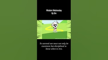 Wisdom Wednesday