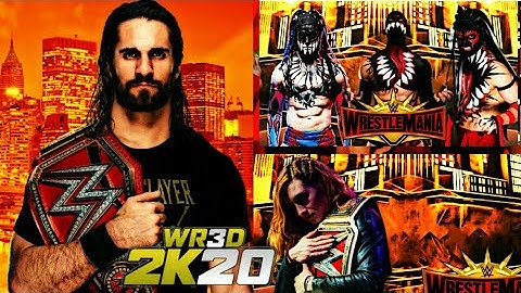 WR3D 2K20 Wrestlemania Mod Trailor!
